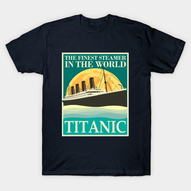 Titanic T-Shirt by RCM Graphix